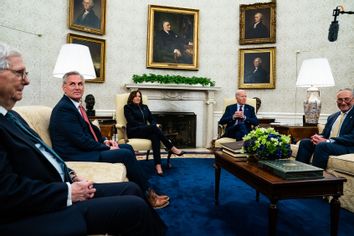 US President Joe Biden Debt Ceiling meeting